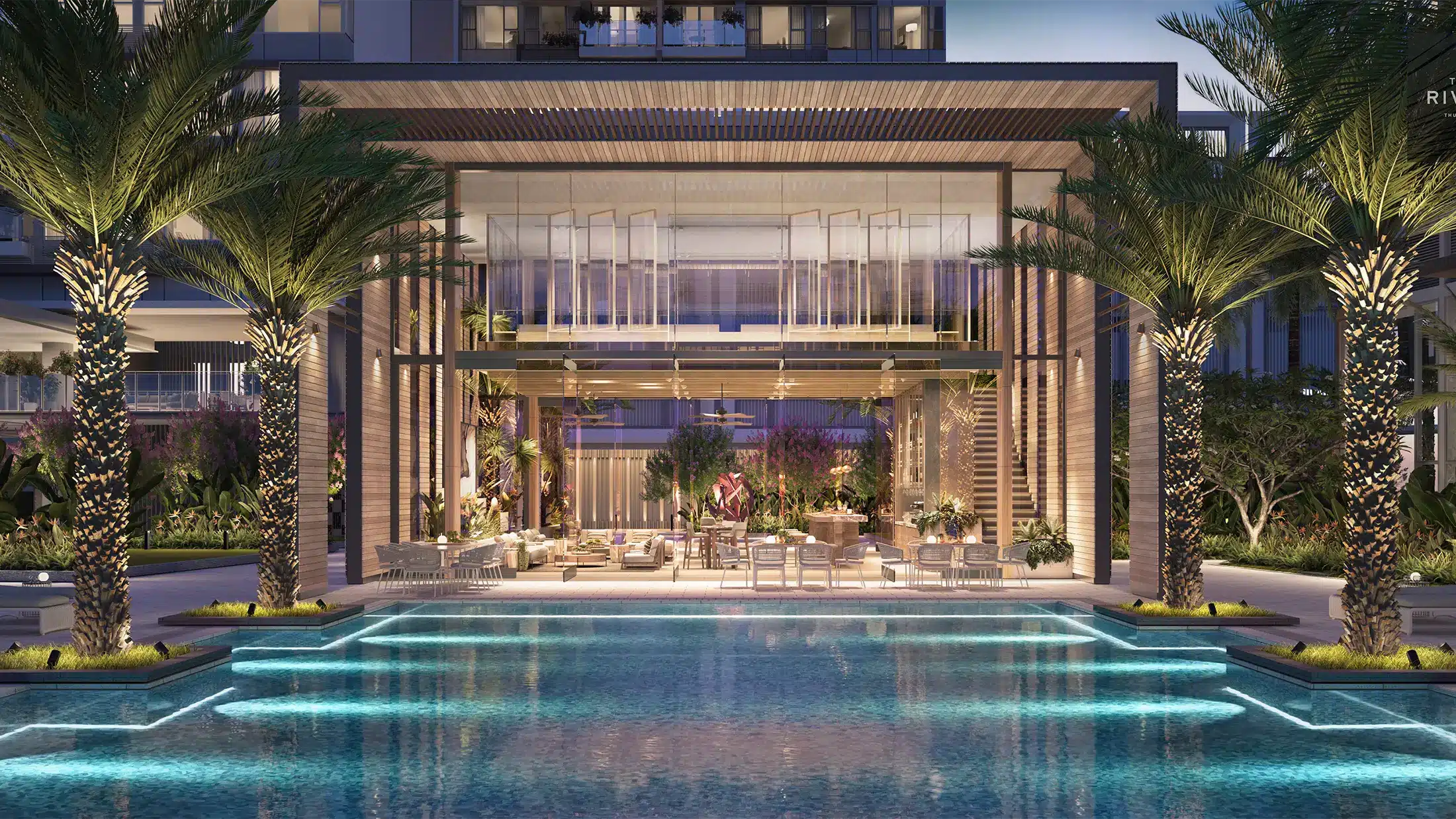 Tiện ích The River Thủ Thiêm được chủ đầu tư Refico quy hoạch theo tiêu chuẩn resort 5 sao