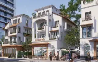 Các căn hộ và biệt thự tại Blanca City thấm đẫm phong cách Đông - Tây, hòa quyện cổ điển và hiện đại.