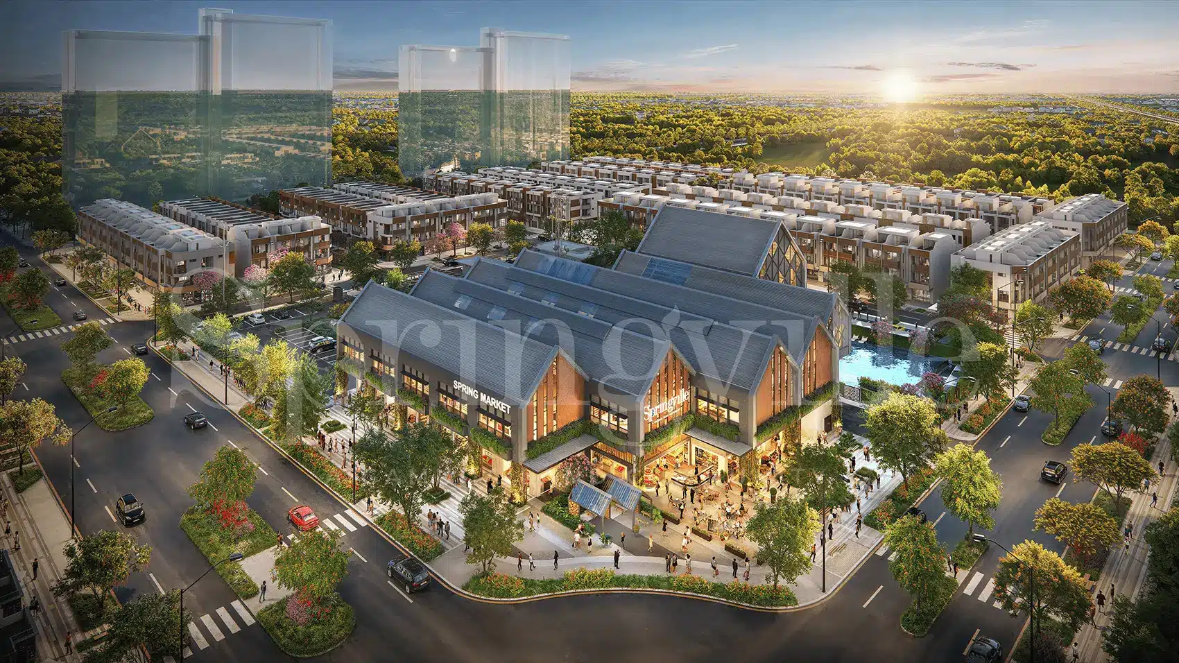 Spring Ville – Khu đô thị sôi động kết hợp thiên nhiên và tiện ích hiện đại tại Đồng Nai.