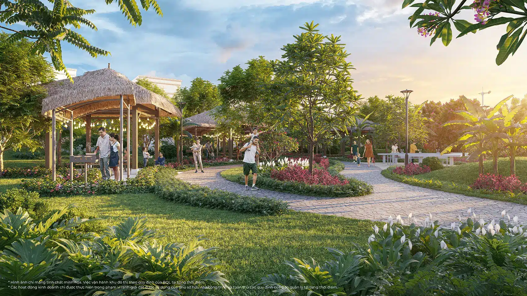 Khu đô thị Vinhomes Green City mang đến không gian sống xanh, hiện đại và tiện nghi với hệ thống công viên đa dạng.