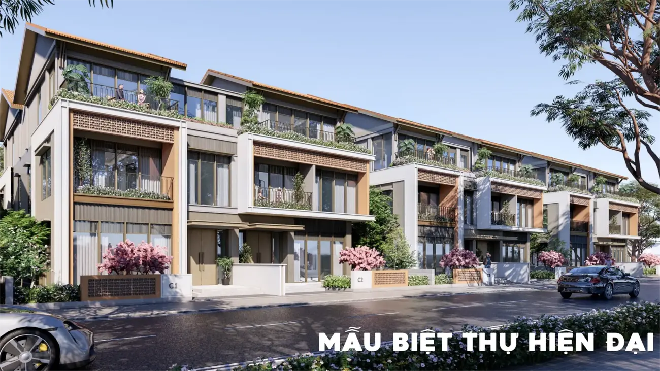 Biệt thự hiện đại tại dự án Charmora City – không gian sống sang trọng, biệt lập dành cho giới thượng lưu.