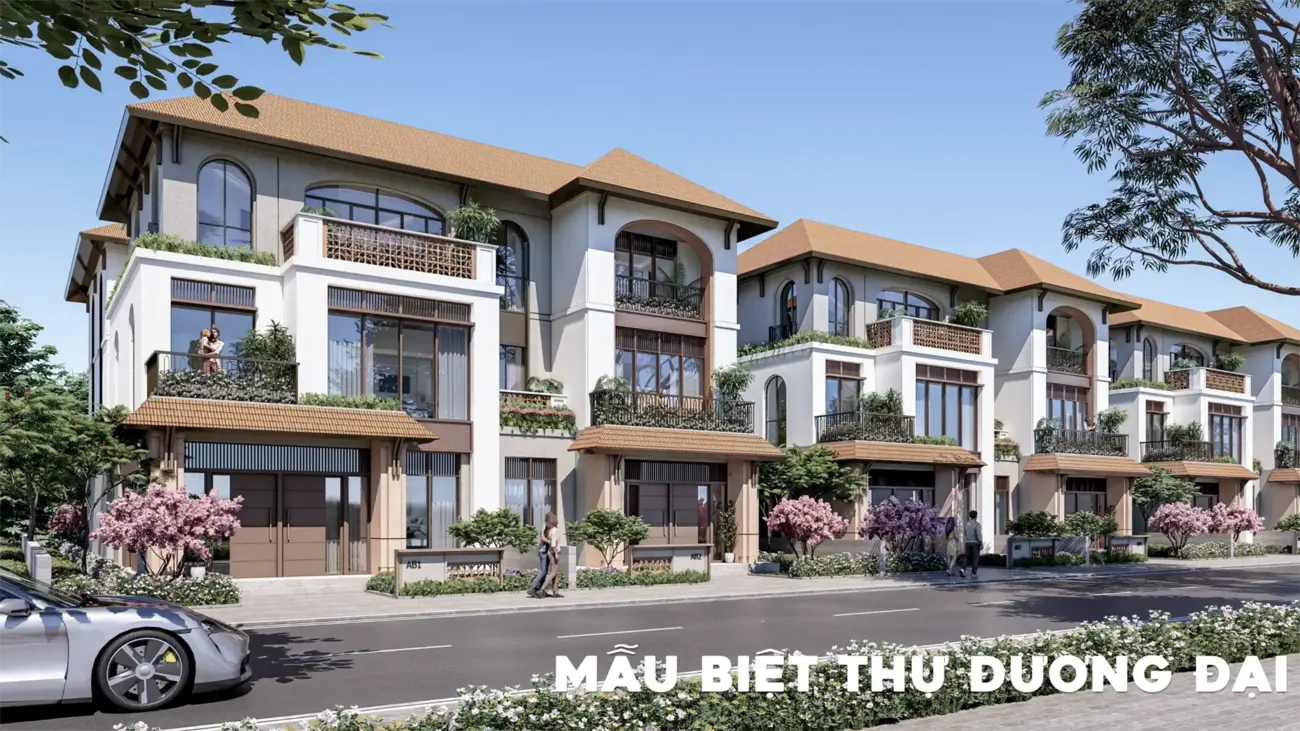 Biệt thự sang trọng tại Charmora City – Đảo Thiên đường, Khánh Hòa, mang chuẩn mực quốc tế.